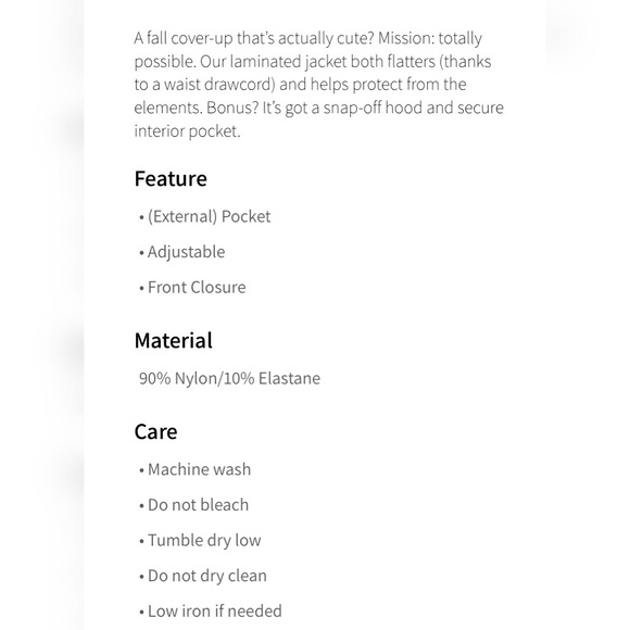 NWOT • Fabletics Haze Gray Giana Jacket 💚 - Picture 8 of 15